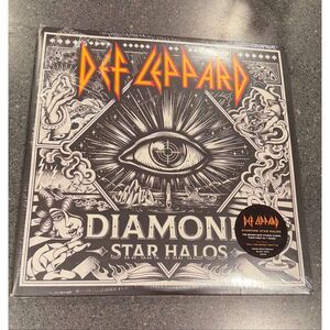 Def Leppard album Diamond Star Halos on vinyl record